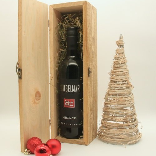 Weinkiste Altholz mit Klappdeckel